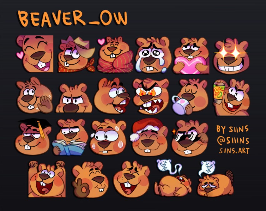 ArtStation - Twitch Icons/Emotes/Designs