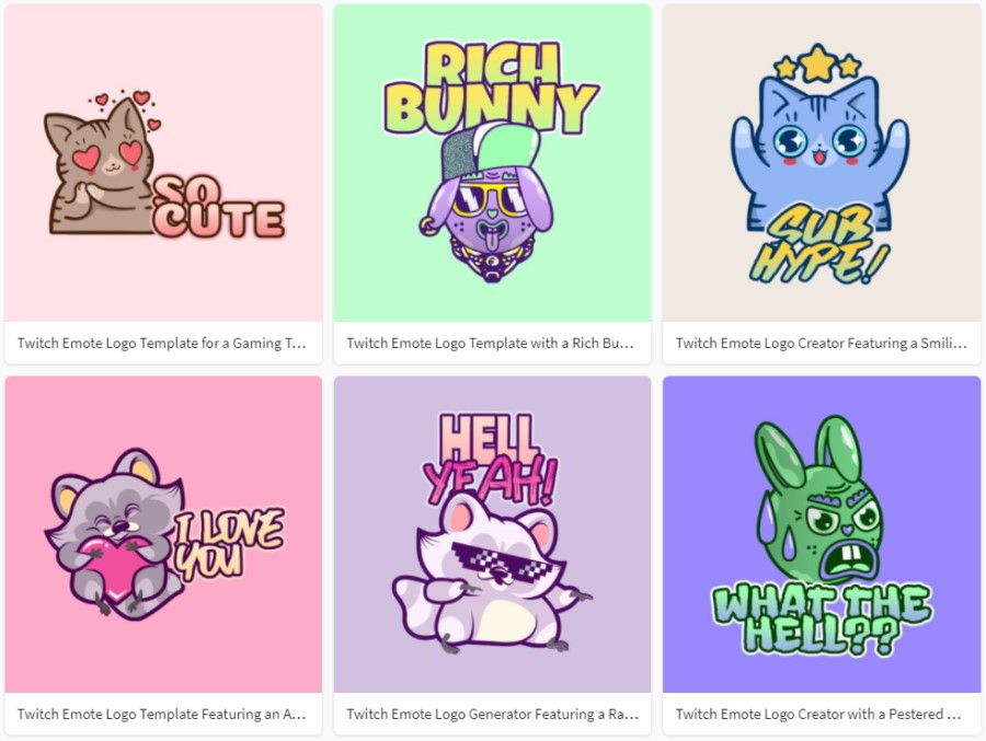 Twitch Emotes / Love Hand Sign / I Love You / (Download Now)