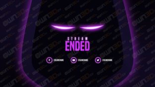 60+ Stream Ending Screens (Free & Premium) - Design Hub