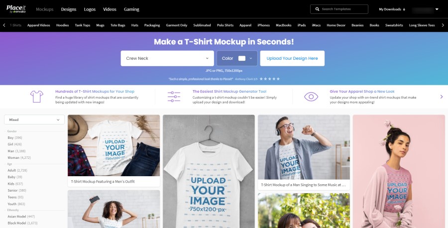 How to Easily Make a T-Shirt Mockup - Design Hub