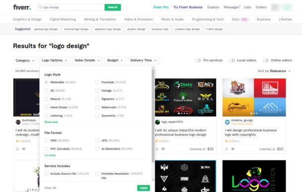 25 Of The Best Logo Designers On Fiverr Design Hub 25 Of The Best Logo Designers On Fiverr Design Hub