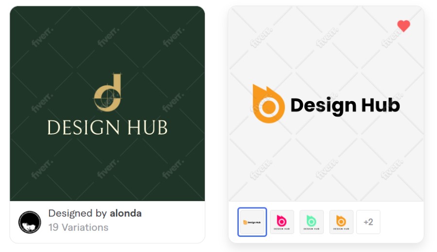 fiverr logo design