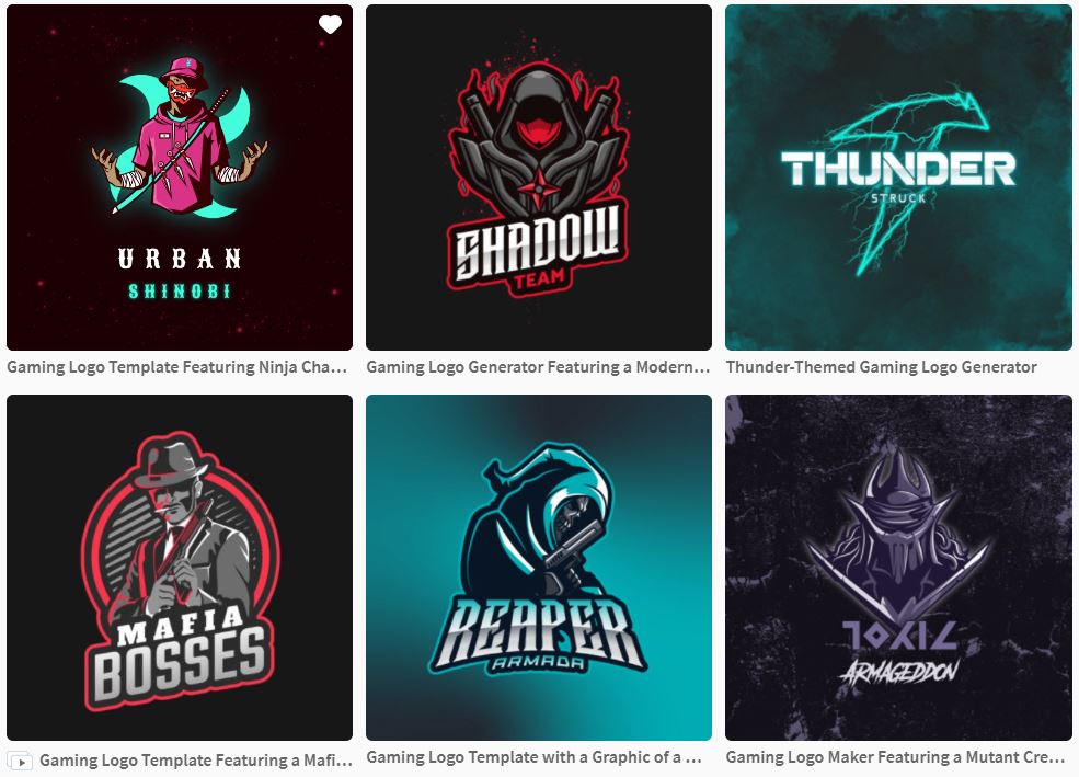 Click to use this template. Gaming Logo Generator Featuring a