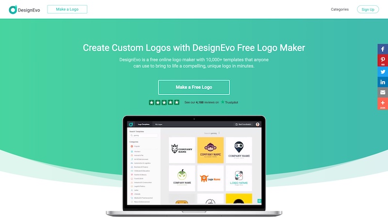 Free Online Logo Maker, Create Custom Logo Designs - DesignEvo