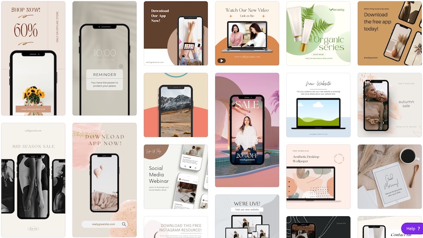 Happy Planner Canva Mockup