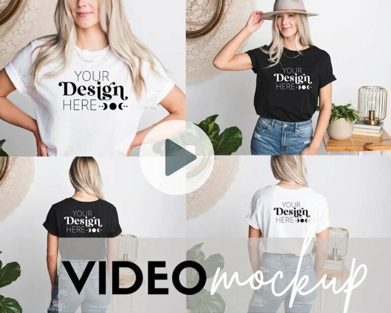 30+ TShirt Video Mockups (Free & Paid) Design Hub