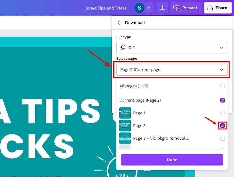 how to download canva presentation as ppt for free