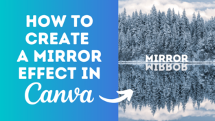 How To Create a Mirror Effect in Canva (5 Easy Steps)