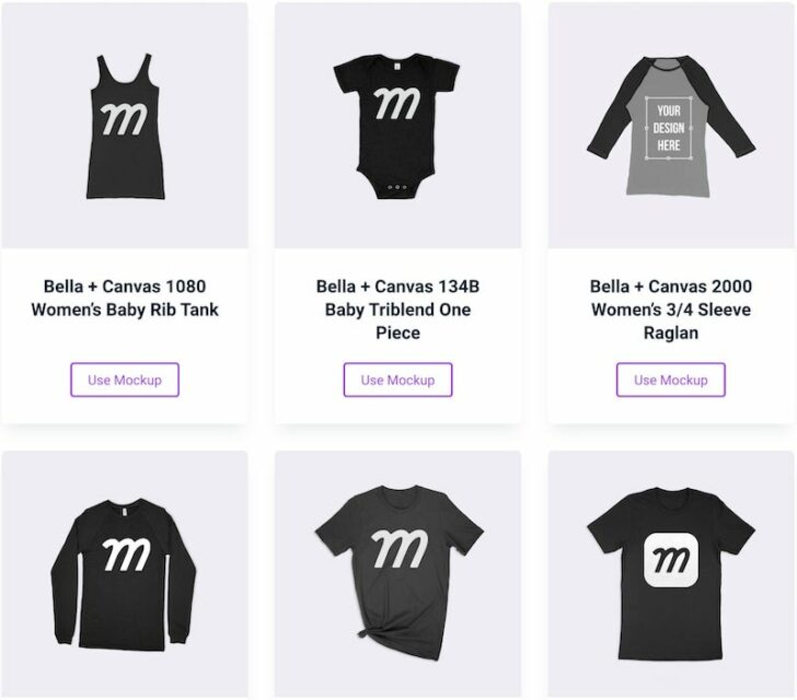 4 Best Bella + Canvas Mockup Generators (Free & Paid)
