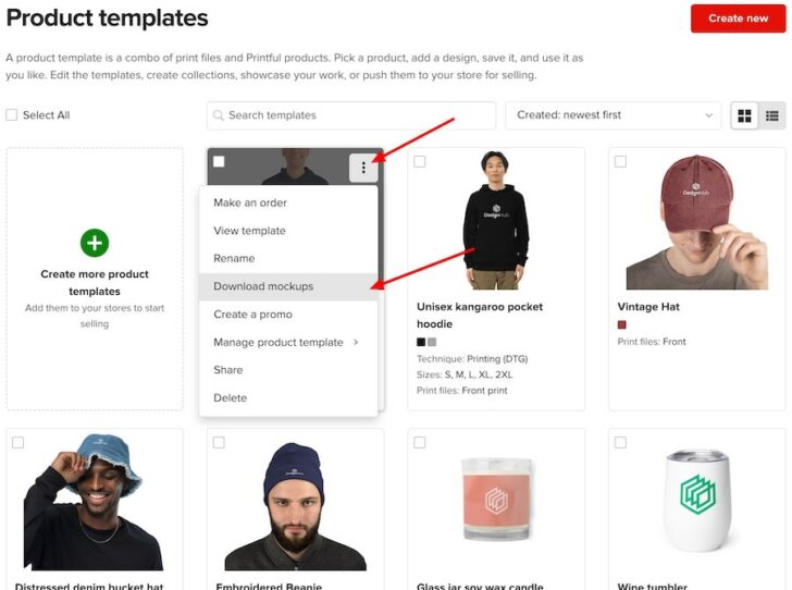How To Create Mockups With Printful's Mockup Generator