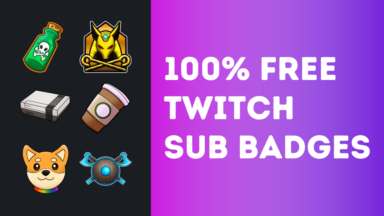 70+ Free Twitch Sub Badges (& Where To Find More)