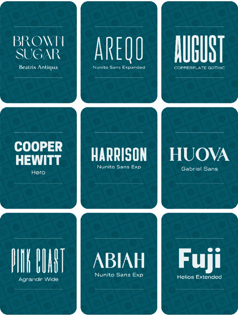 Canva Font Combinations: Guide & Resource (100+ font pairings)