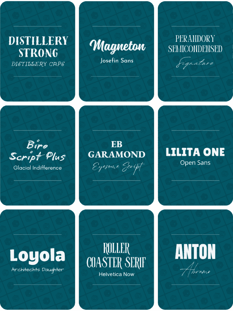 100+ Best Christmas Fonts On Canva (+ Font Pairs)