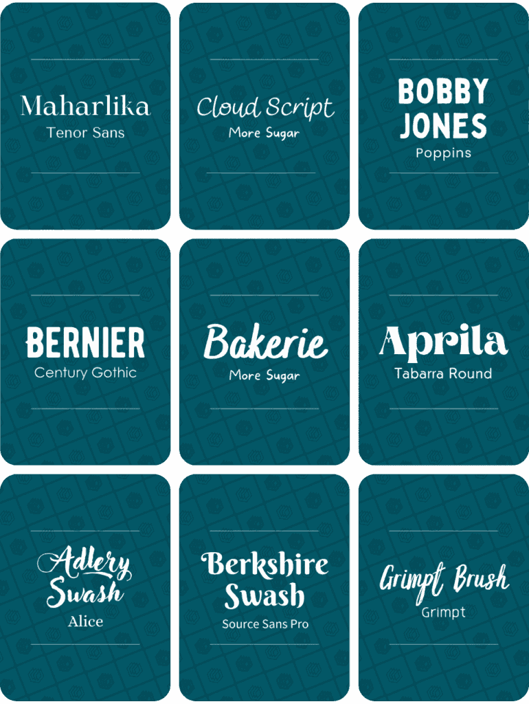 100+ Best Christmas Fonts On Canva (+ Font Pairs)