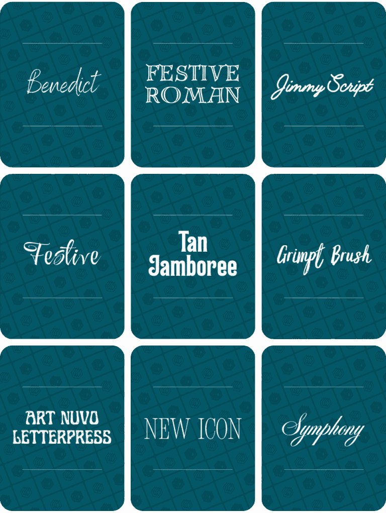 100+ Best Christmas Fonts On Canva (+ Font Pairs)