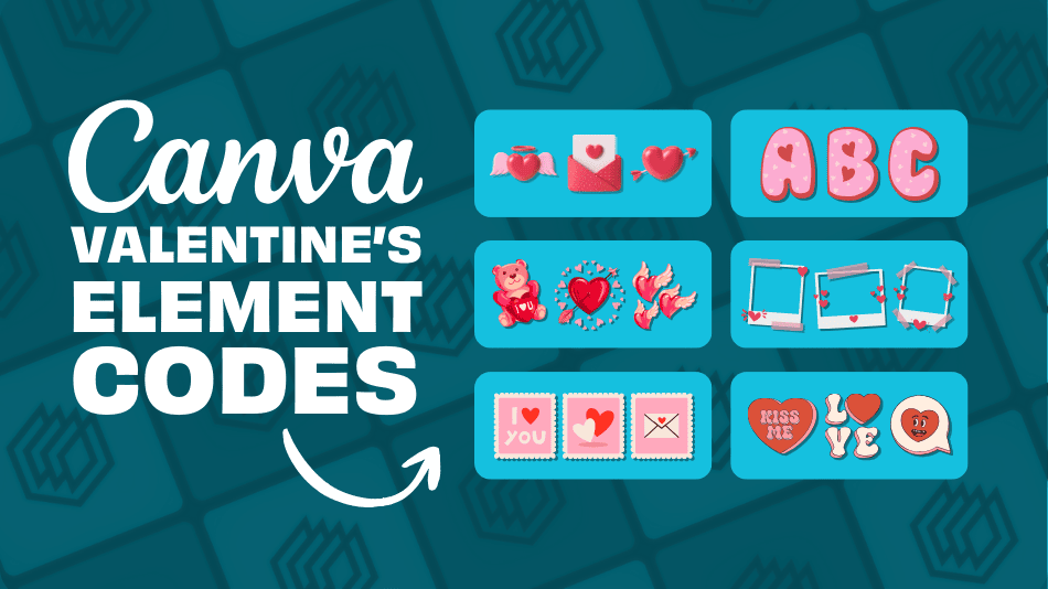 You are currently viewing 90+ Canva Valentine’s Day Element Codes & Sets